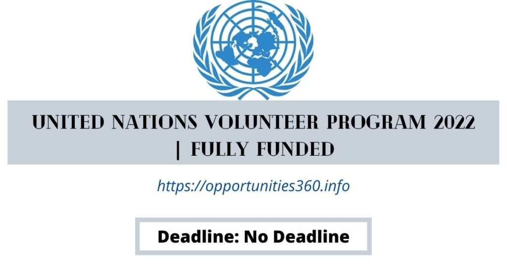 United Nations Volunteer Program 2022