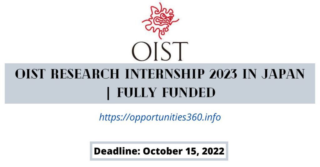 OIST Research Internship 2023