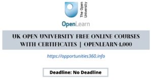 Open University Free Online Courses