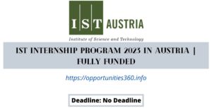 IST Internship Program 2023