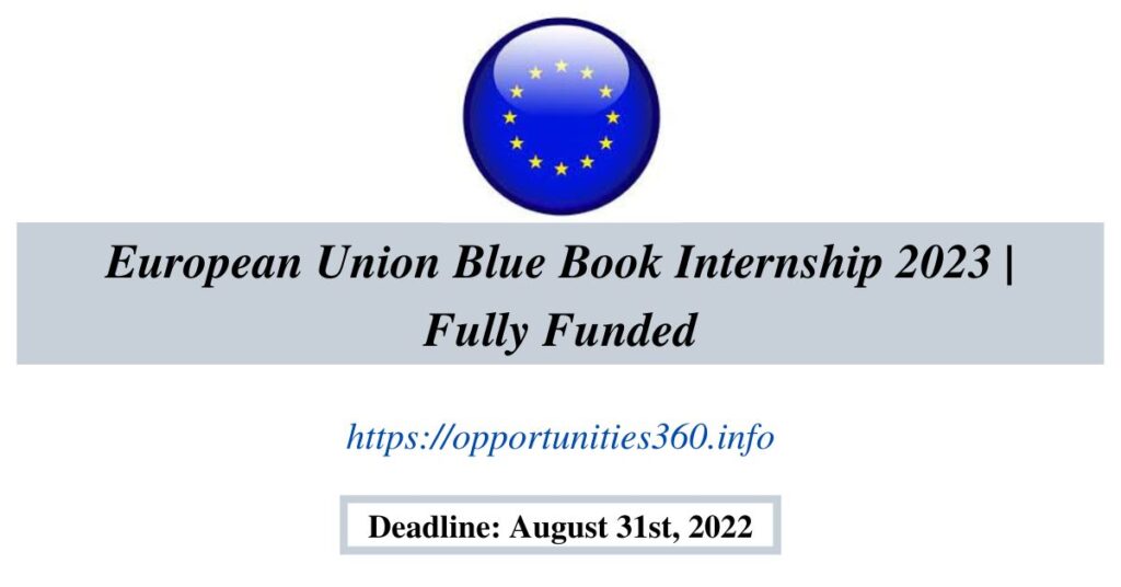 EU Blue Book Internship 2023