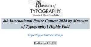 8th International Poster Contest